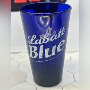 **BUNDLE**Labatt Blue Cobalt Blue Pint Glass